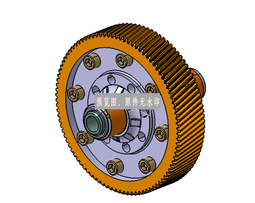 新能源汽车电机驱动系统设计三维CATIA模型图纸缩略图